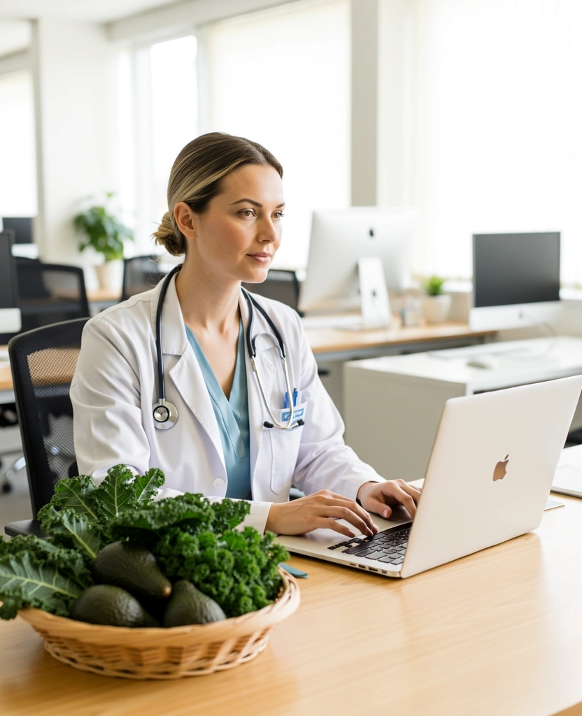 Online nutríciós tanácsadás folyamata